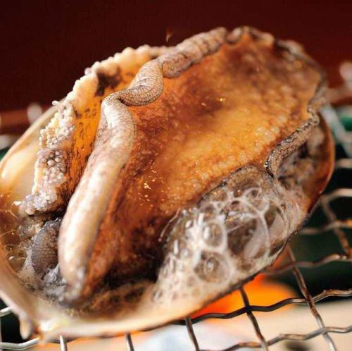 Grilled abalone dance