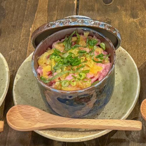 ミニトロたく丼