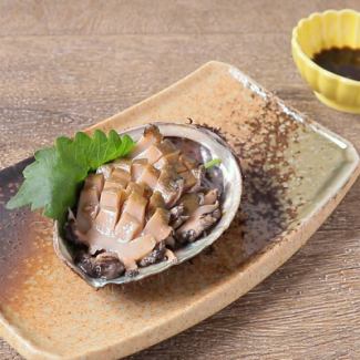 アワビの刺身