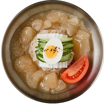 【冷麺＋海鮮チヂミ（ハーフ）】C/Dセット