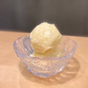 バニラアイス