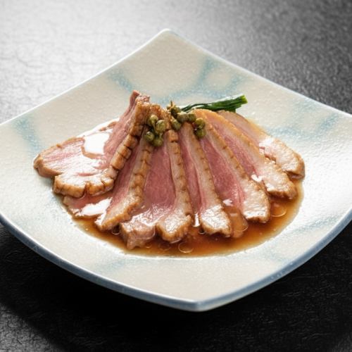 日式胡椒油炖鸭腰肉