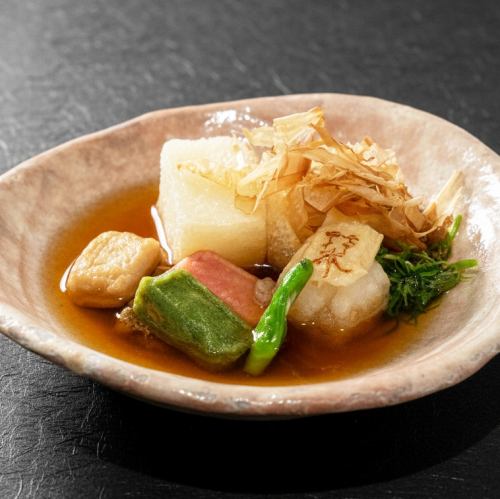 油炸豆腐和生豆腐（小麦面筋）