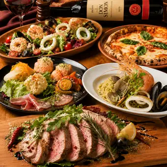 [120-minute all-you-can-drink included] Main dish: Roasted Kobe pork ★ Our most popular Legare course! 5 dishes in total 5300 yen → 5000 yen