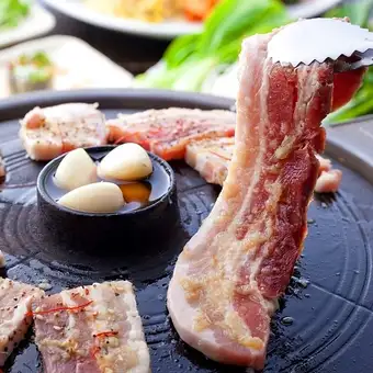 【特製ダレ使用】ネギ塩サムギョプサル 全7品コース1人前 3000円(税込)※単品1人前 1650円(税込)