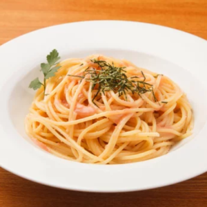 辛子明太子クリームパスタ