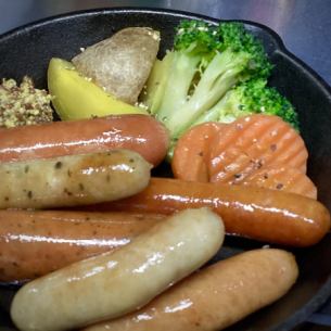 Assorted sausage
