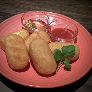 Potato mochi cheese