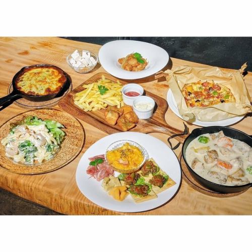 飲み放題付コース4500円～