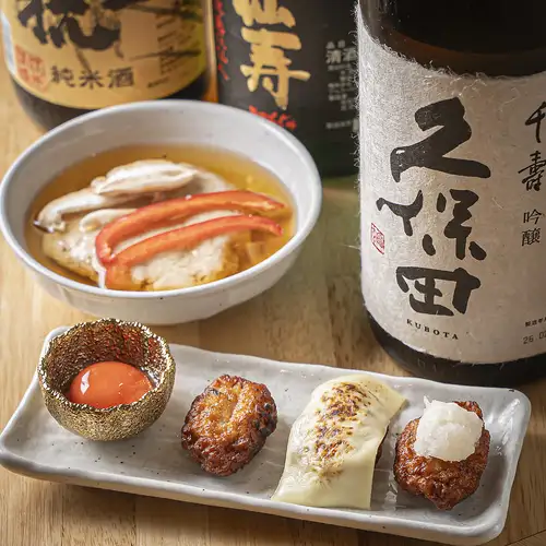 鮮魚や創作料理に寄り添う、厳選の日本酒・地酒