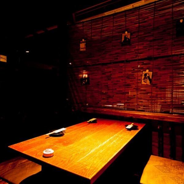 Our relaxing, high-quality private rooms are available for groups of two or more. Enjoy our exquisite seafood dishes in a spacious, comfortable private room! We also offer a special discount for group reservations, with one person receiving a full refund for reservations of eight or more people. Perfect for large parties in Shinjuku, such as after-parties and class reunions.