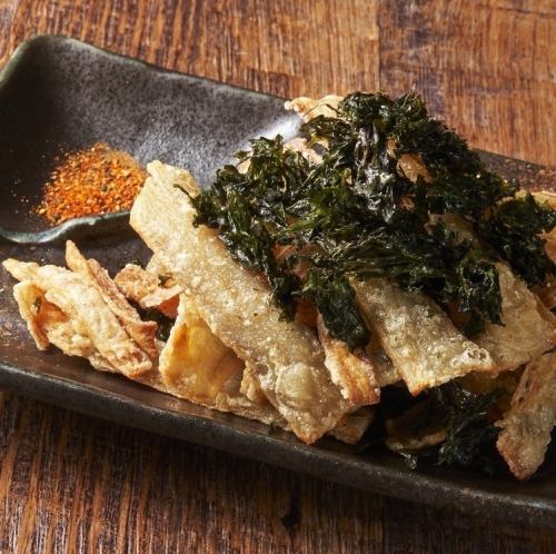 【さらに大人に七味をパラリ。】ごぼう揚げ【推し(4)】