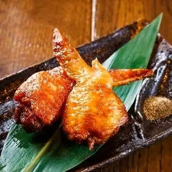 【揚】手羽餃子　2本～