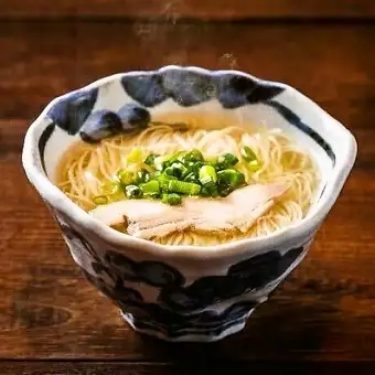 【温】鶏出汁にゅう麺