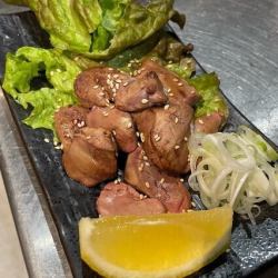 白レバーの炙り