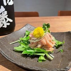 地鶏のタタキ