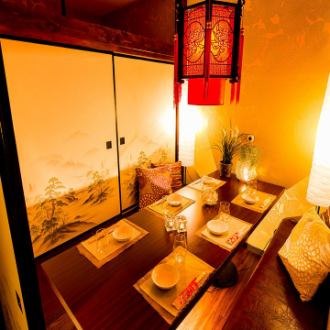 Private room for 4 people ~.For entertaining, dating, and banquets♪
