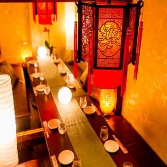 There is also a completely private room perfect for dates ♪
