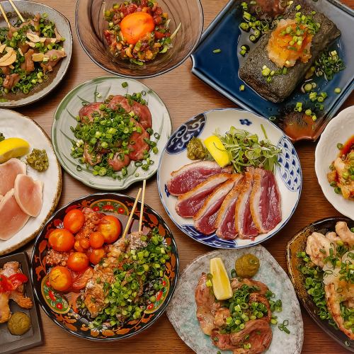 炭をあしらった個性溢れる料理たち♪