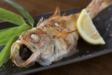 [Nodoguro x Sweet shrimp x Seasonal fish] Enjoy Hachimaru's standard menu with 8 dishes! Special course with 120 minutes of all-you-can-drink