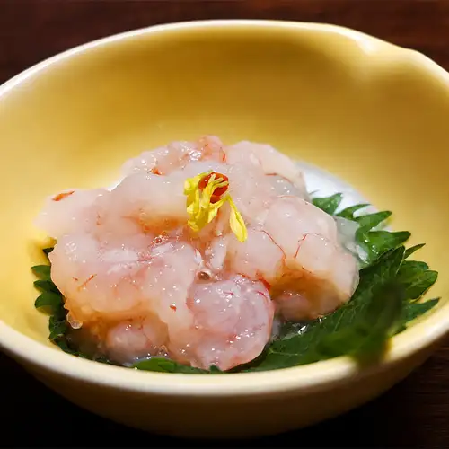 贅沢　北陸甘海老麹漬け