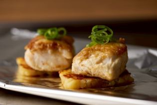 Hokkaido cod milt meunière