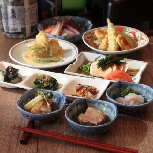 [What is Poro Homemade Kitchen] Rice, sake and obanzai.We welcome you with our proud handmade dishes!
