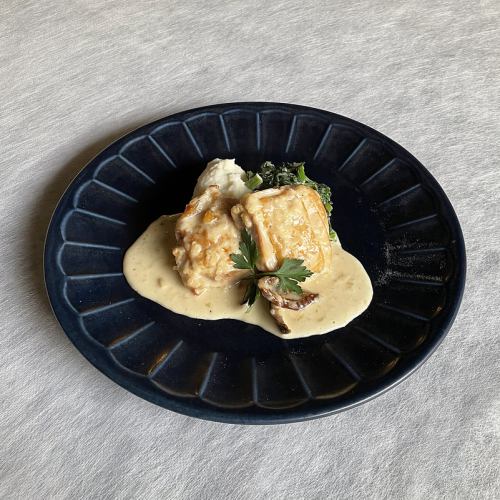 Daisen chicken thigh fricassee