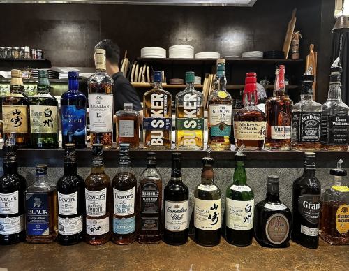 Over 20 types of highballs