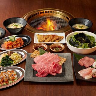 ☆迷った方にオススメ！☆【都立家政×焼肉】15品の大満足ボリューム♪にくじろうコース　5000円(税込)