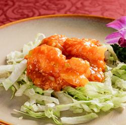 大海老のチリソース