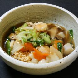 海鮮あんかけおこげ