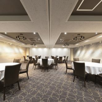 宴会場は30名～48名様までご利用可能です。（貸切）最大で円卓6卓（1卓8名様ご利用可能）※日・祝日も貸切営業致しますので、お気軽にご相談ください！