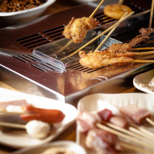 【All you can eat buffet】 All-you-can-eat skewers ♪