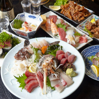 【歓送迎会におすすめ☆】お料理は10品前後で120分の飲み放題が付いて【税込み￥5000】