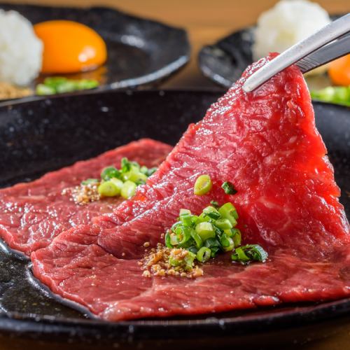 A yakiniku restaurant that sticks to brands.Order only carefully selected meat