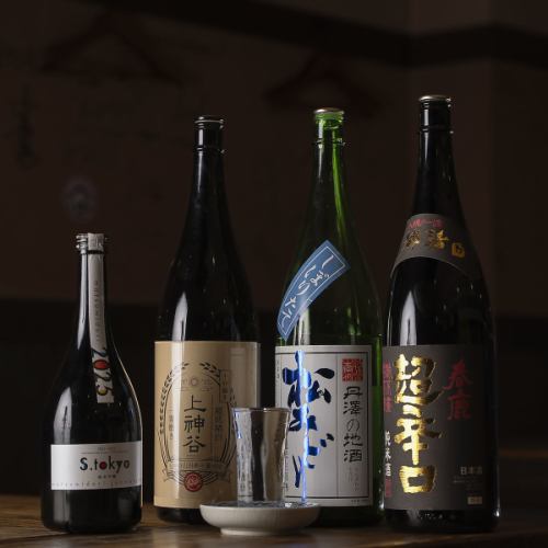王道の銘柄から希少酒まで