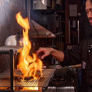 나니와 흑규×장인의 숯불구이
