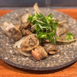 Grilled offal with Sendai miso