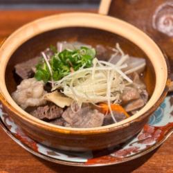 Beef offal and potato stew