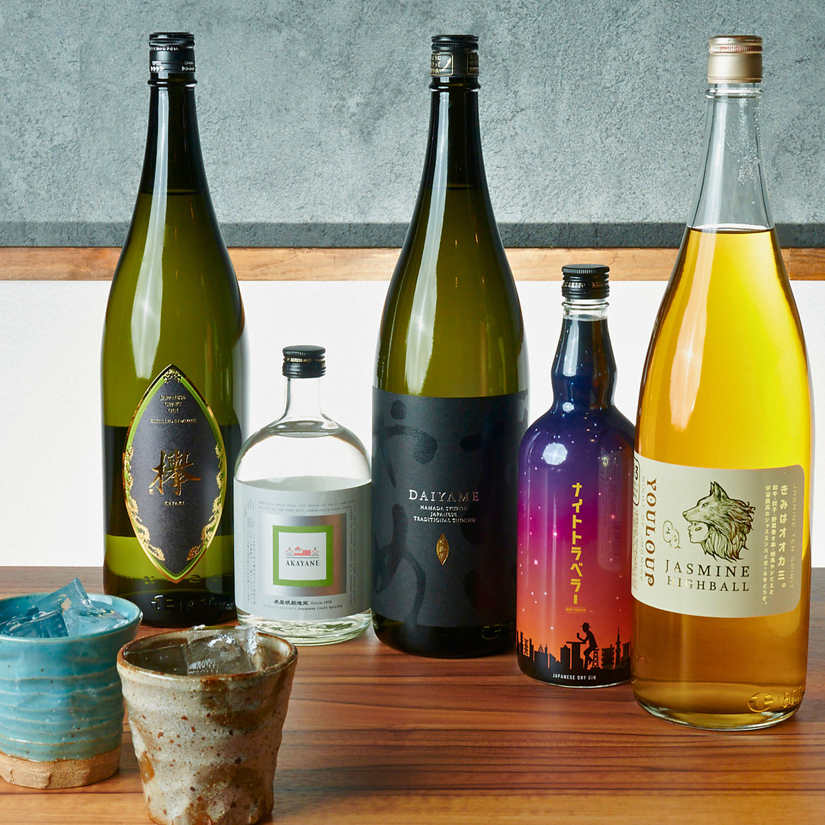 生＆瓶ビール、クラフトジン、ハイボールや果実酒など飲み放題♪