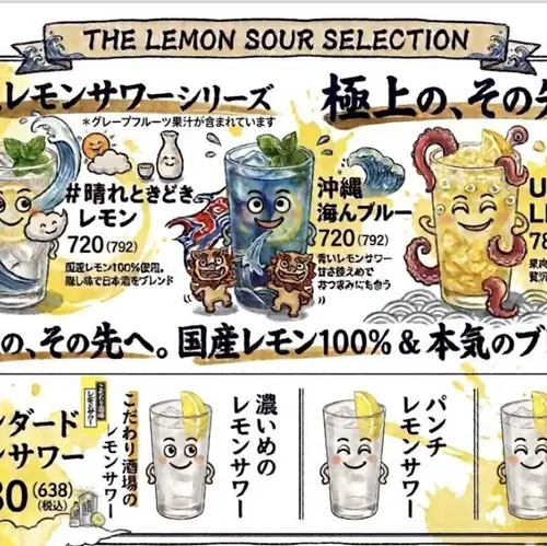 極上レモンサワーシリーズ!