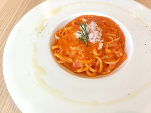 濃厚トマトクリームパスタ