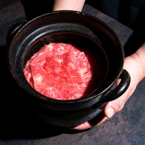 炙りサーロインの土鍋ご飯