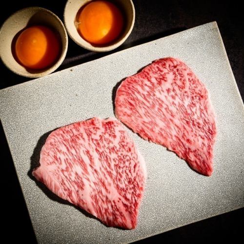 田村牛サーロインの焼きすき