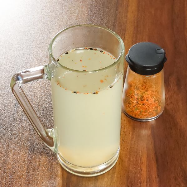 【日本酒との相性抜群◎温まる一杯】≪出汁割り≫660円（税込）