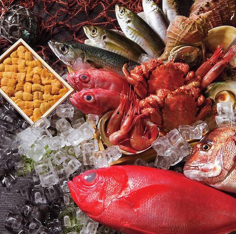 You can easily enjoy exquisite dishes made with fresh seafood♪