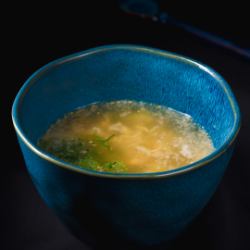 Egg soup