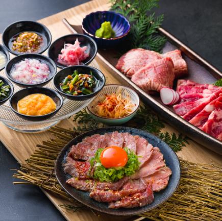 [Premium all-you-can-eat] Enjoy our famous dragon skirt steak and beef tongue for 100 minutes