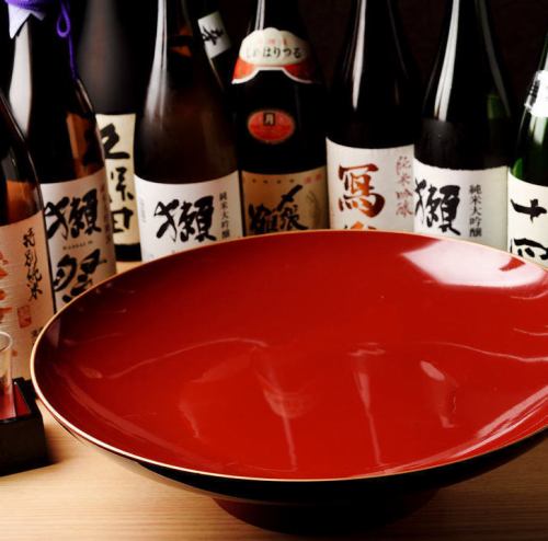 熟成魚と日本酒のベアリング◎